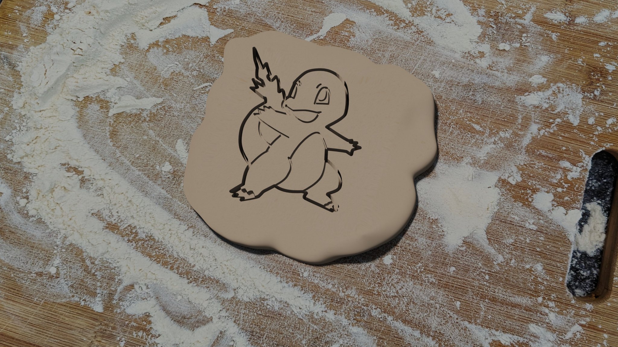 Cutter bánh quy Charmander từ Pokemon