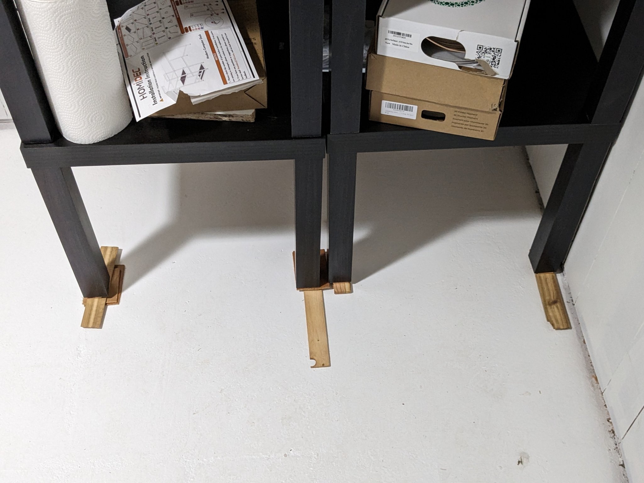 Chân đế điều chỉnh cho bàn Walmart