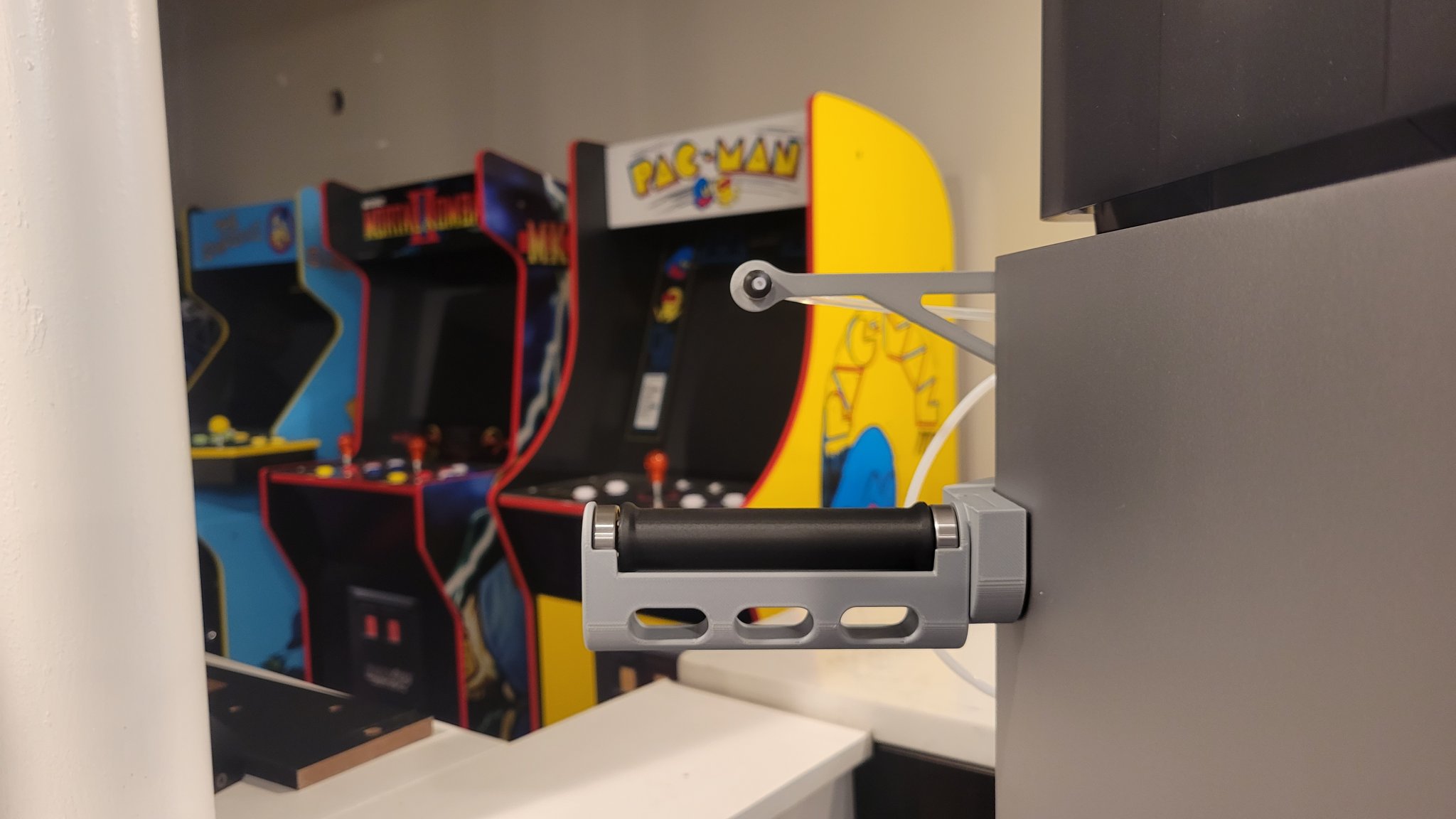 Giá đỡ cuộn filament Bambu X1C gắn bên cho Filler