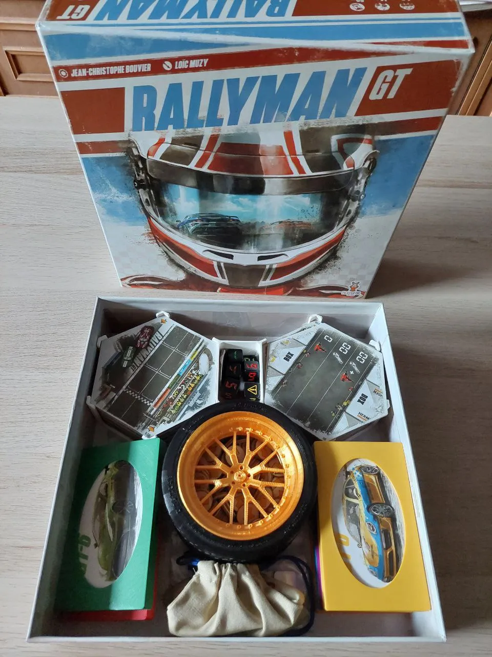 Tổ chức linh kiện trò chơi Rallyman GT phong cách mới