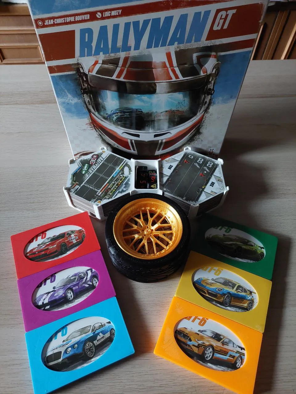 Tổ chức linh kiện trò chơi Rallyman GT phong cách mới