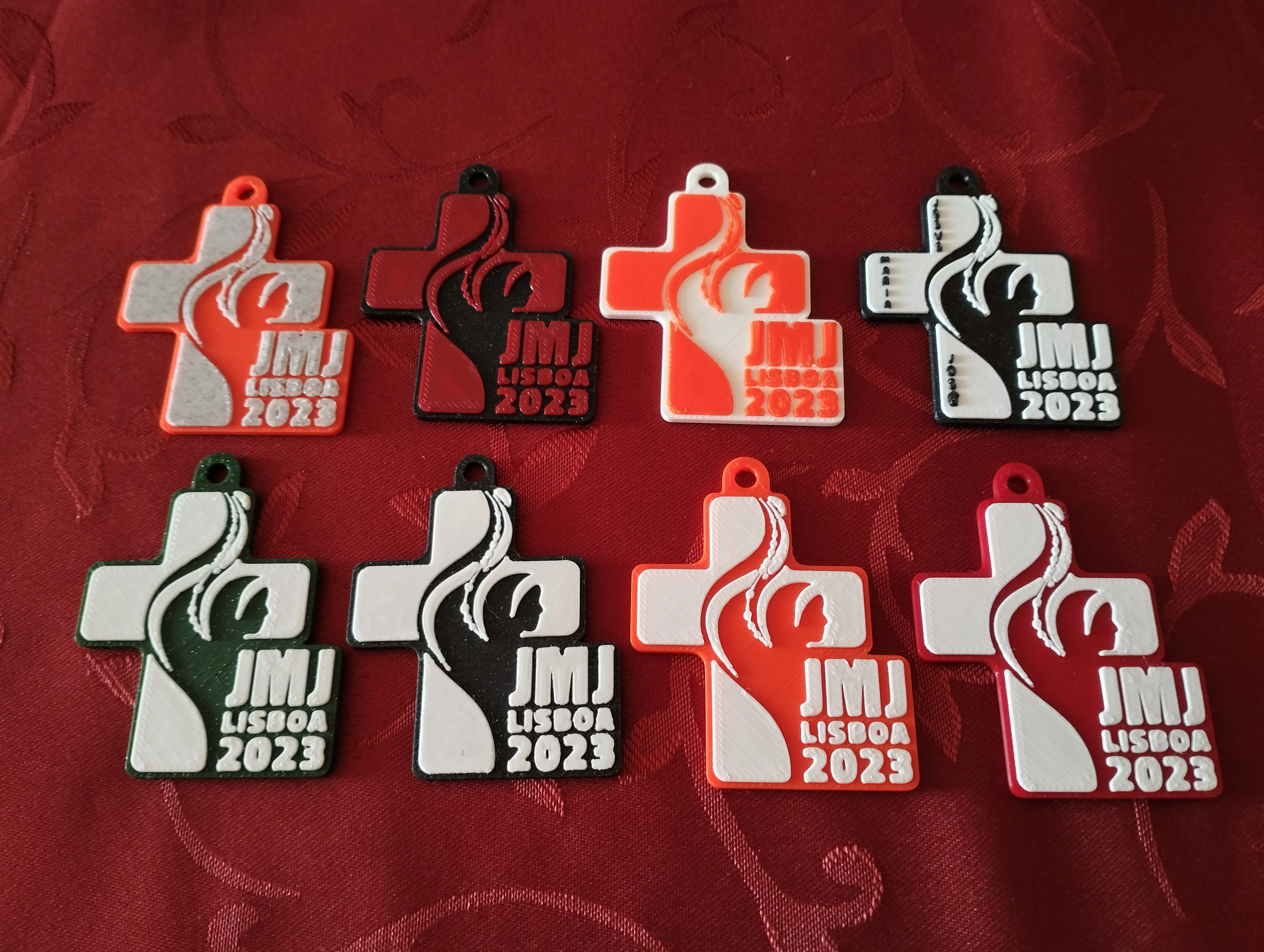 Móc khóa kỷ niệm Ngày Giới trẻ Thế giới 2023 tại Lisboa