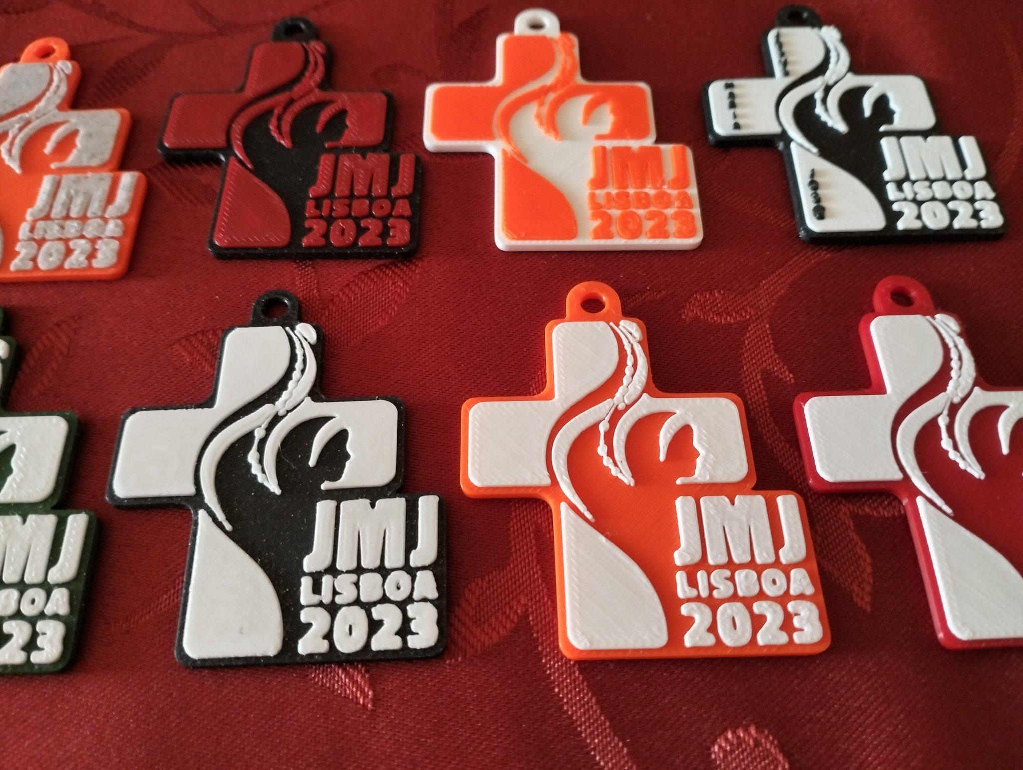 Móc khóa kỷ niệm Ngày Giới trẻ Thế giới 2023 tại Lisboa