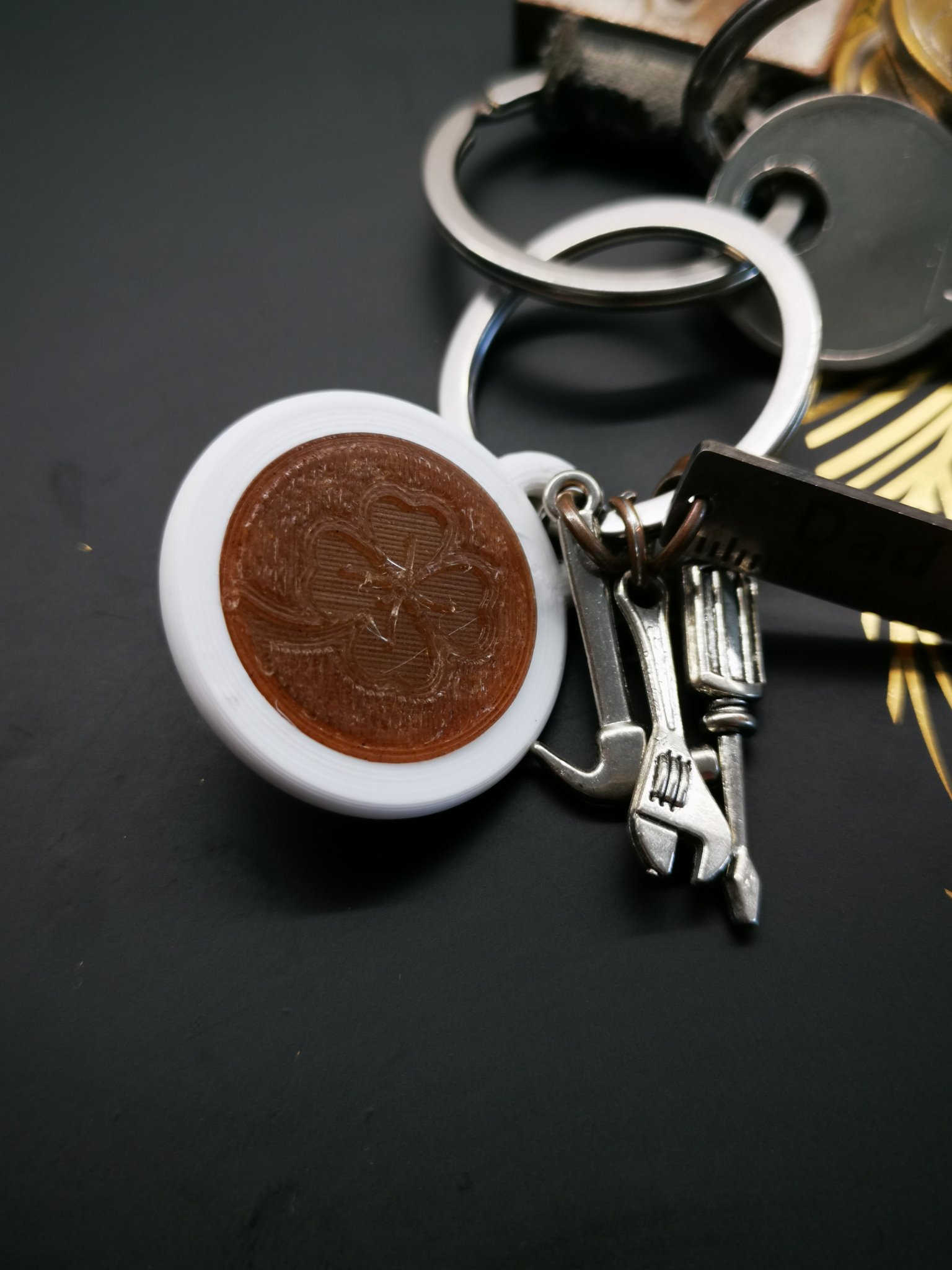 Chìa khóa hình cỏ ba lá cho token giỏ hàng