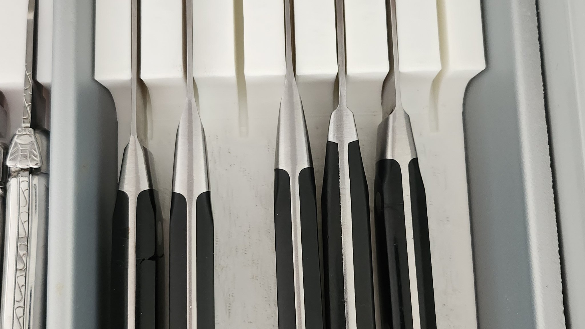 Khối dao ngang tùy chỉnh cho ngăn kéo nhà bếp