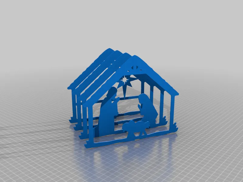 Natività Giáng Sinh in 4 phần với hiệu ứng 3D