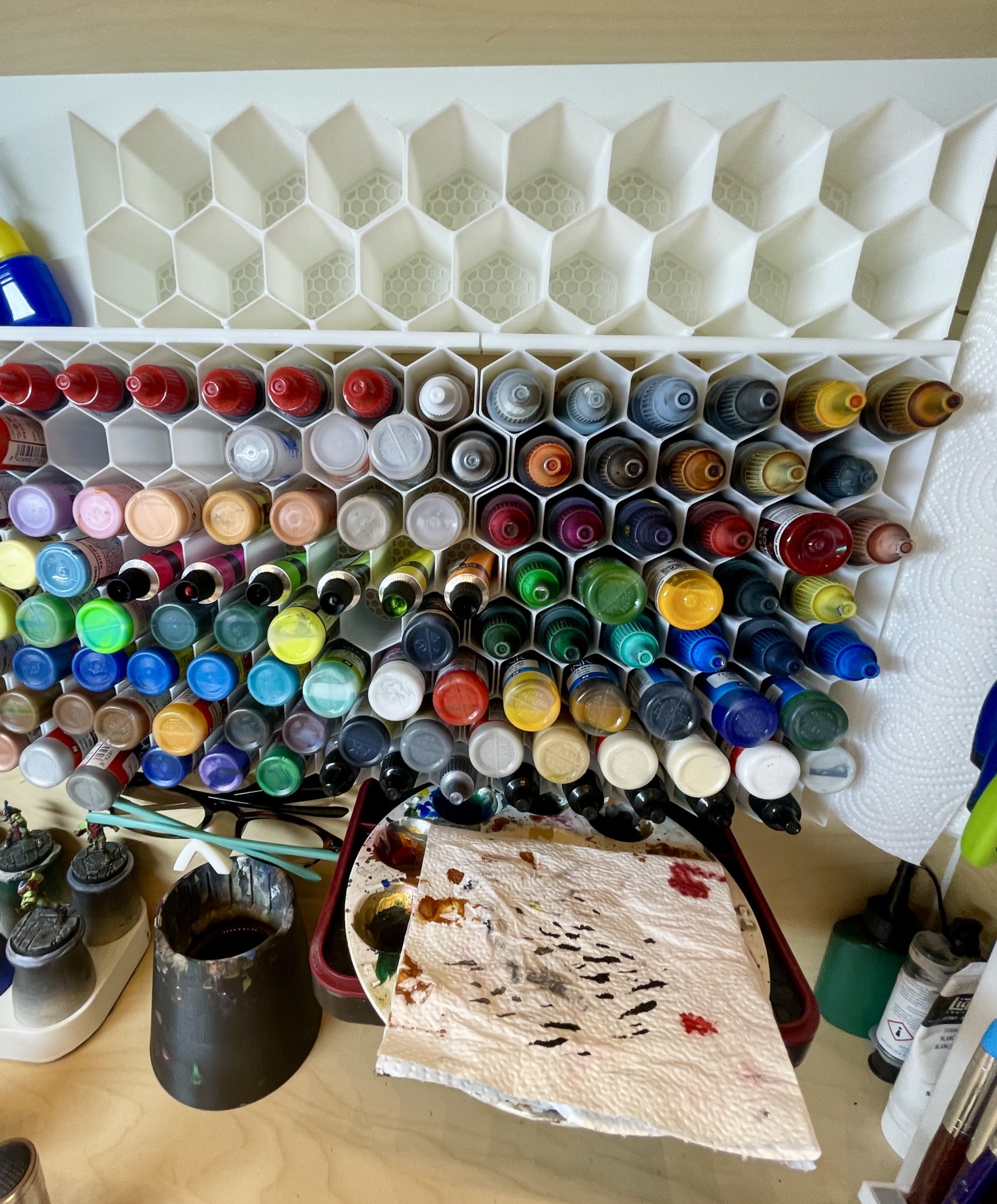 Giá đỡ sơn cho chai 35mm