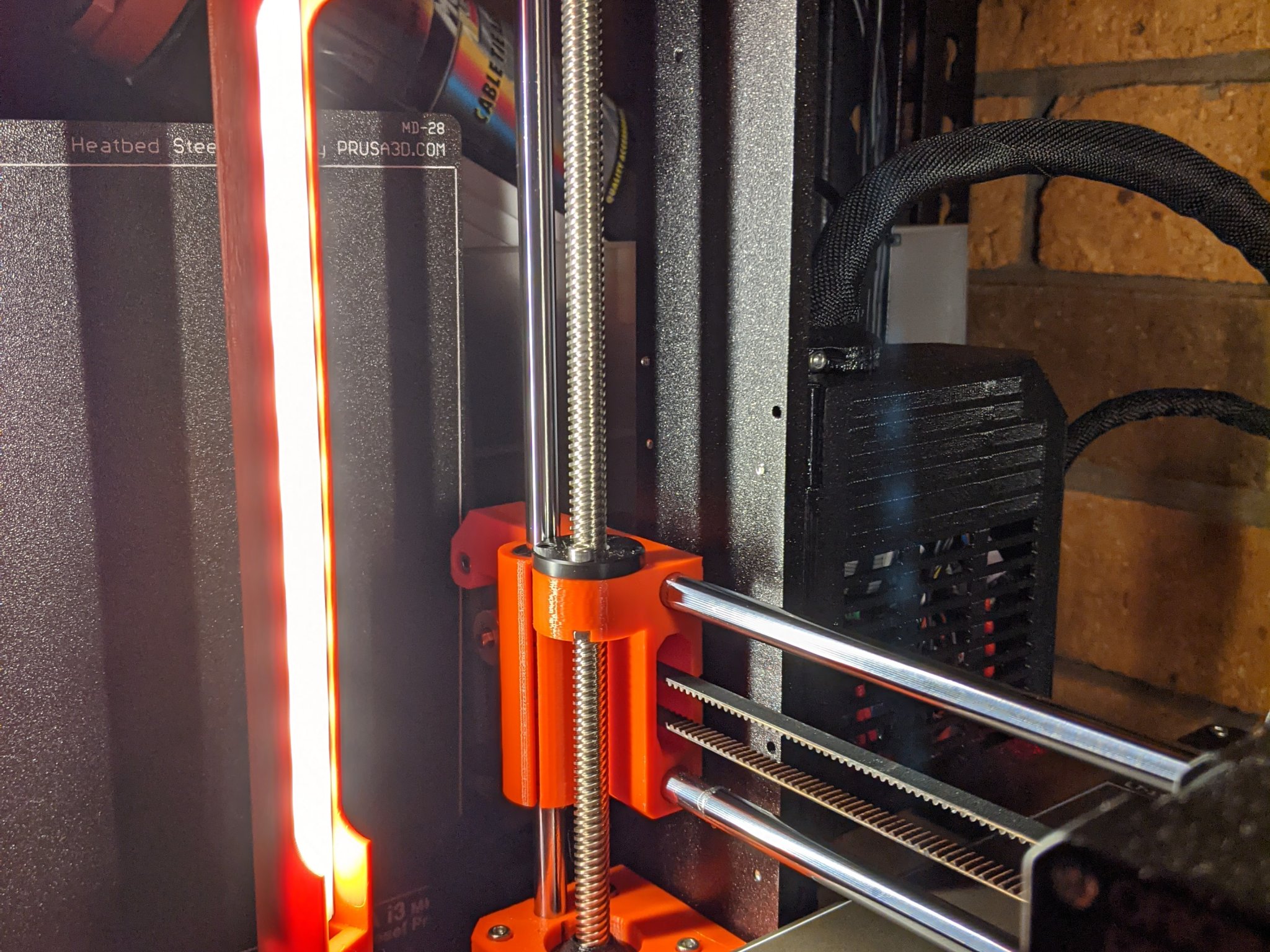 Thanh đèn LED dọc điều chỉnh cho Prusa i3 MK3S/MK3S+