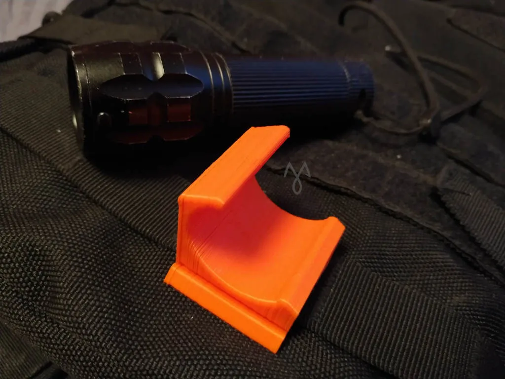 Kẹp đèn pin Molle 28mm chắc chắn và dễ in