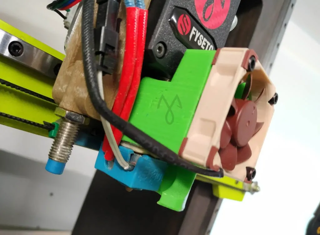 Ống dẫn quạt 40mm cho máy ép BMG và E3D V6