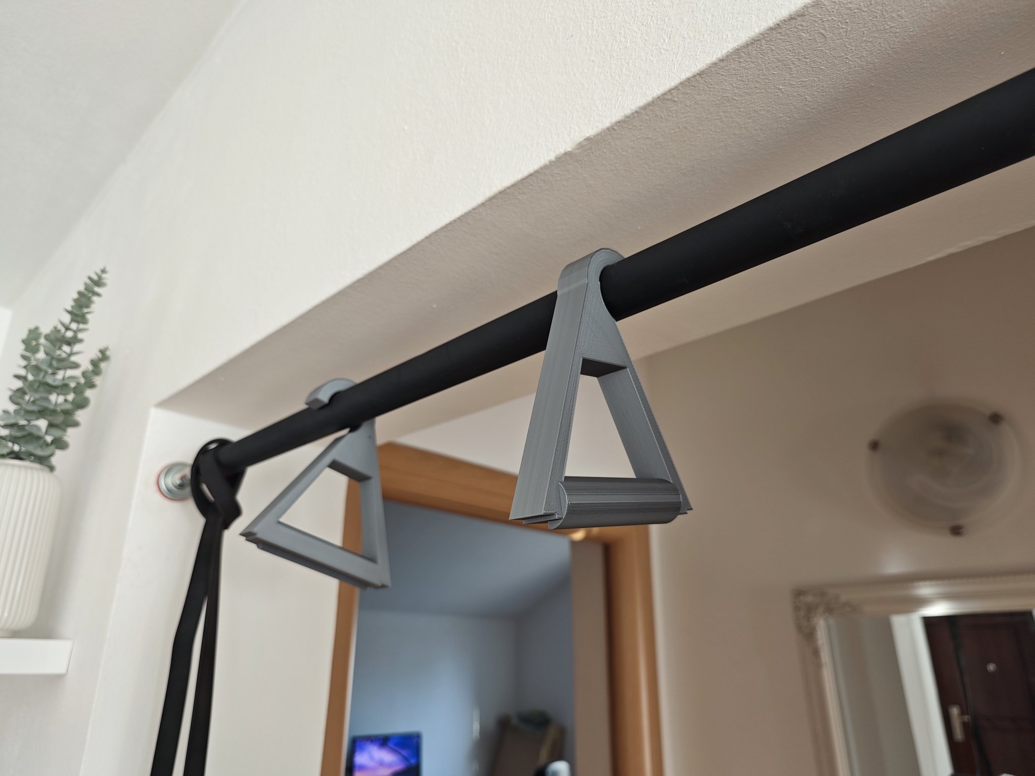 Tay cầm tập pull-up in từ PLA cho người tập gym