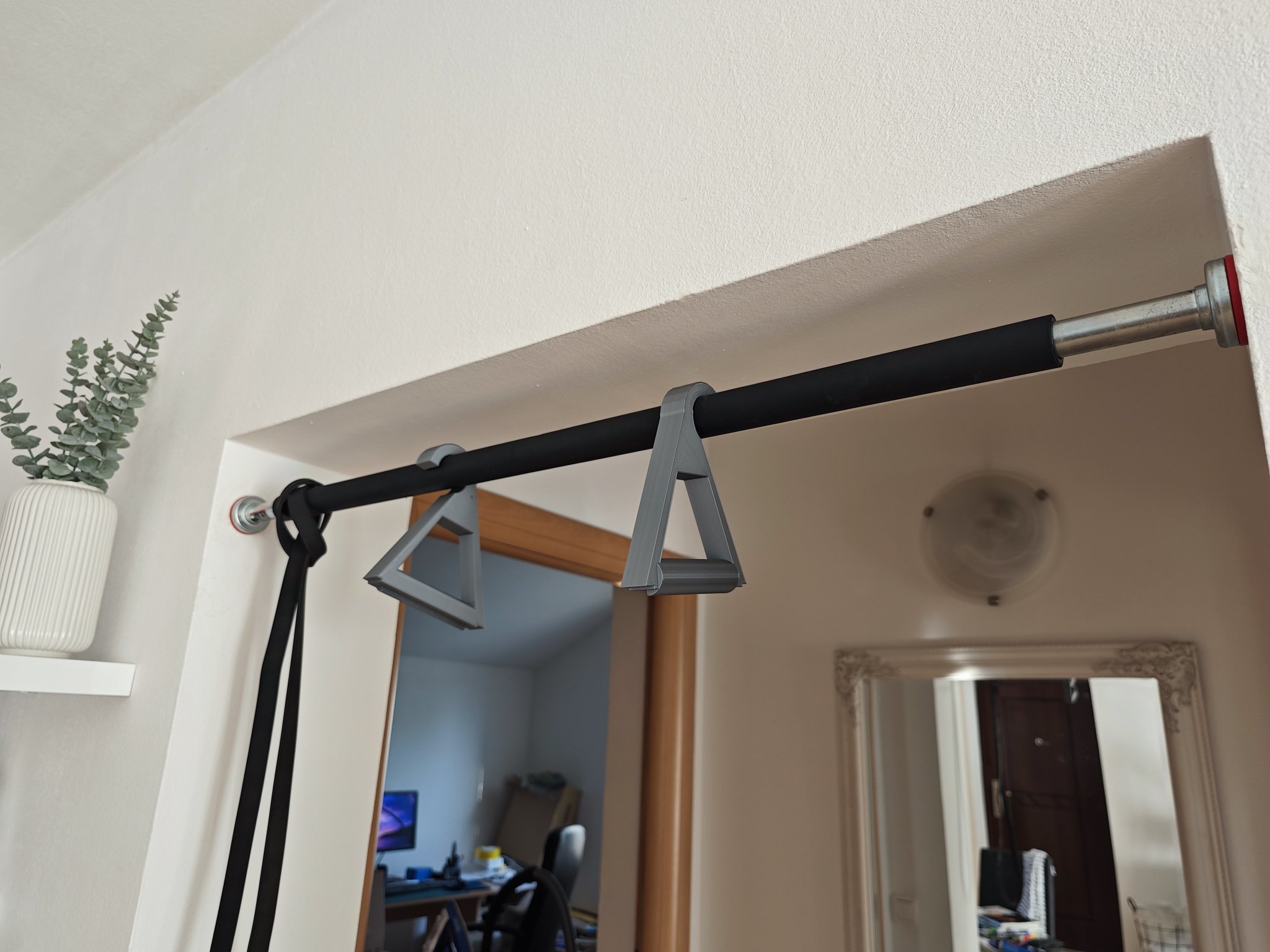 Tay cầm tập pull-up in từ PLA cho người tập gym