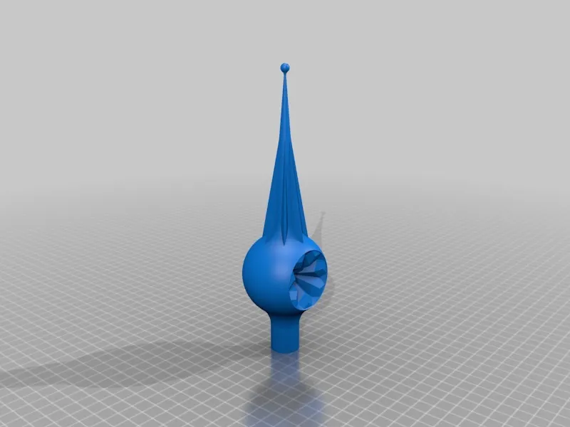 Ngôi sao cây thông Giáng sinh phong cách châu Âu