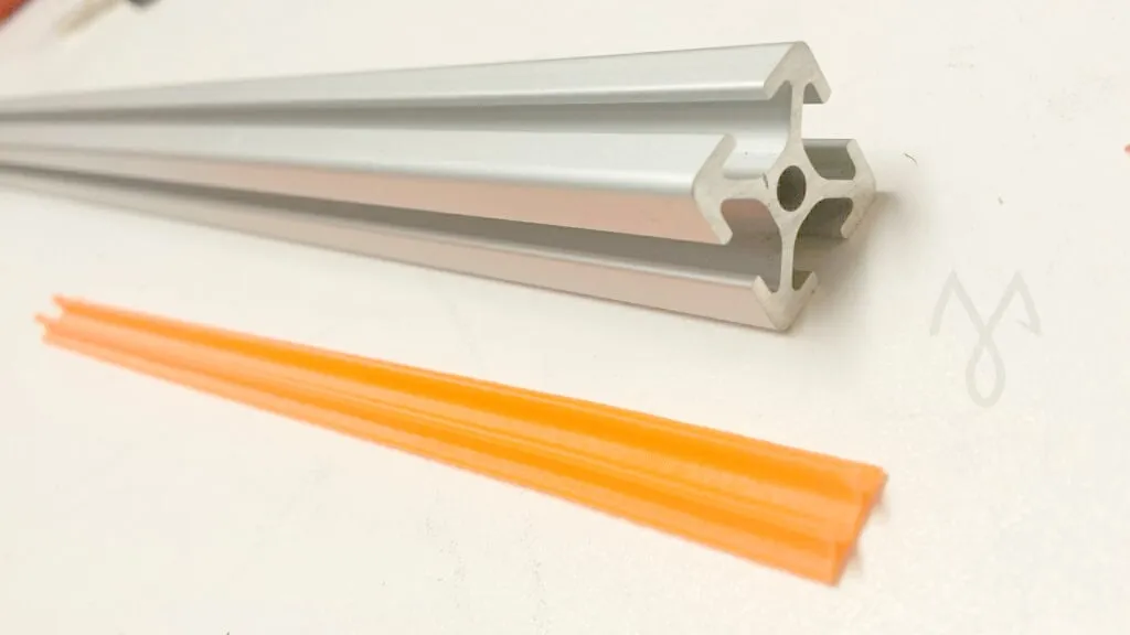 Kẹp cáp đơn giản cho profile nhôm 2020