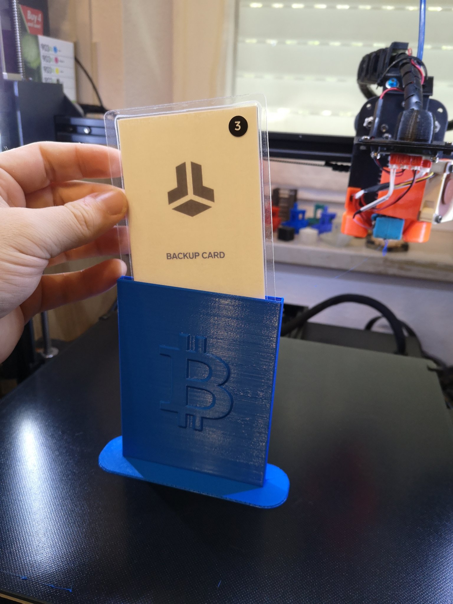 Hộp đựng kín cho cụm từ khôi phục - Phiên bản BTC