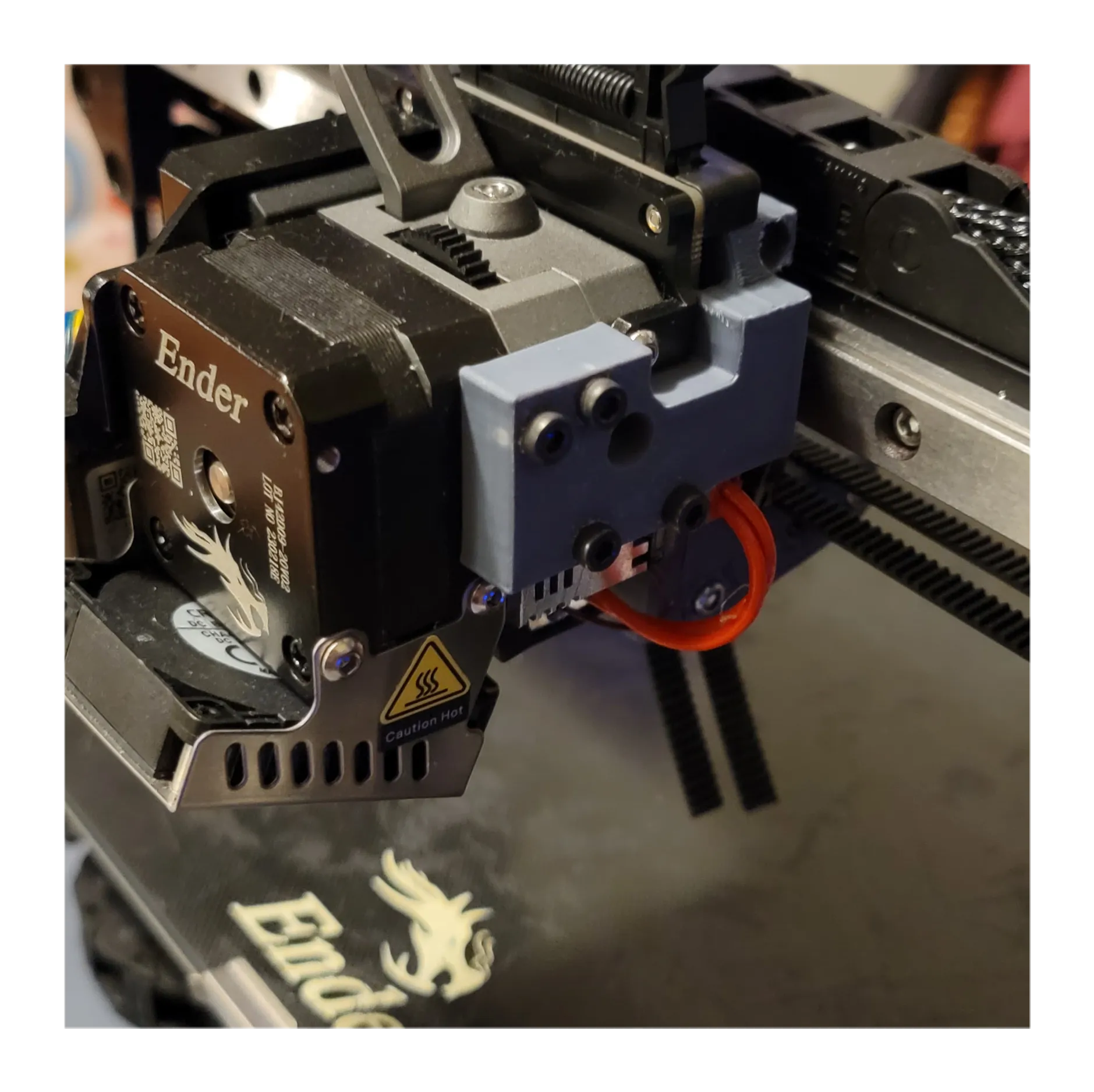 Bộ chuyển đổi X carriage cho Sprite Pro Extruder trên Ender-wire