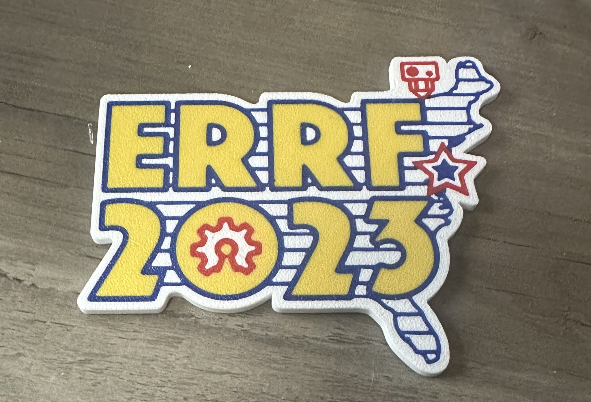 Logo ERRF2023 cho sự kiện in 3D Đông Bắc Mỹ