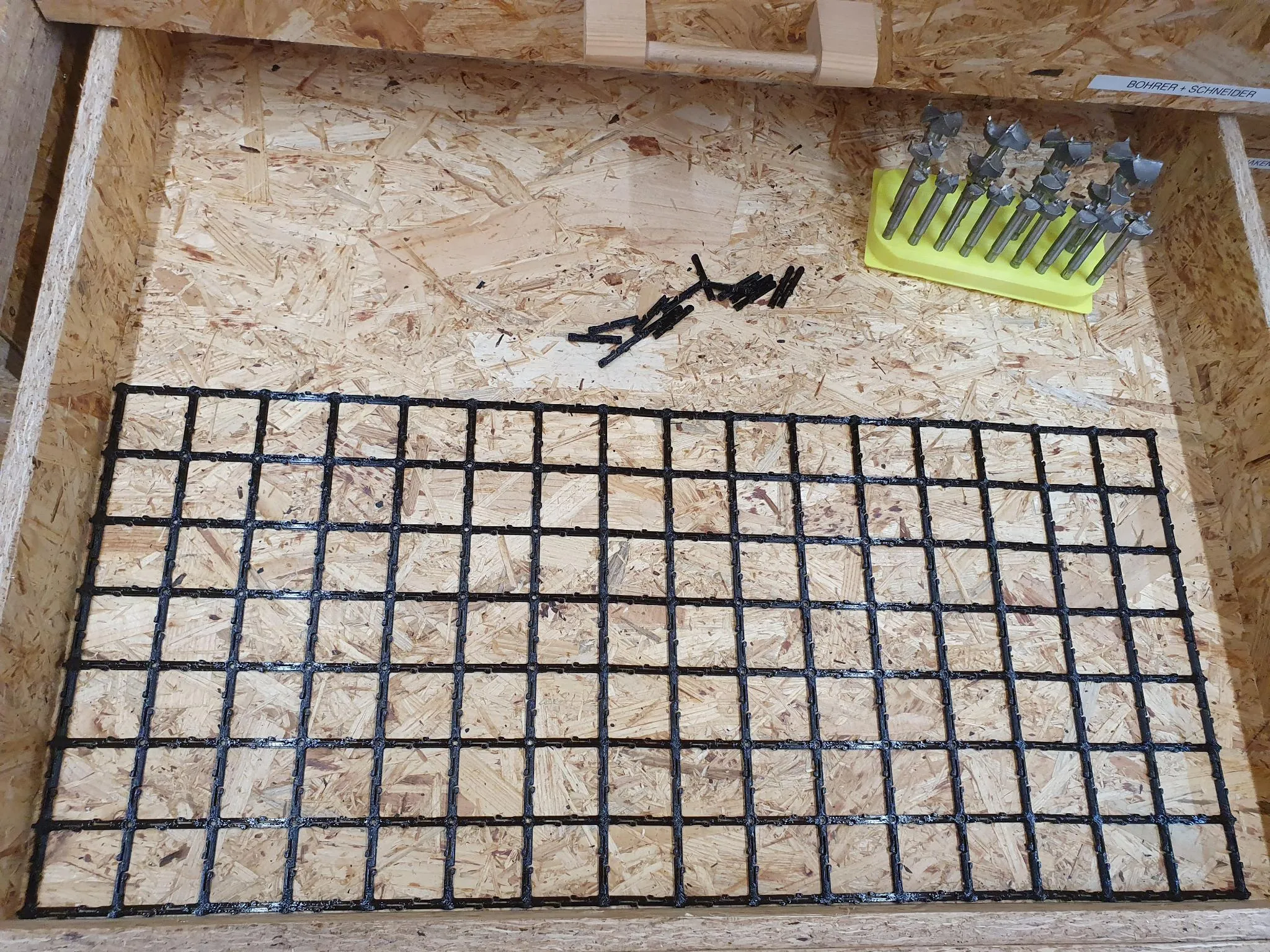 Bảng đế Clickfinity Gridfinity không nam châm, tương thích toàn cầu