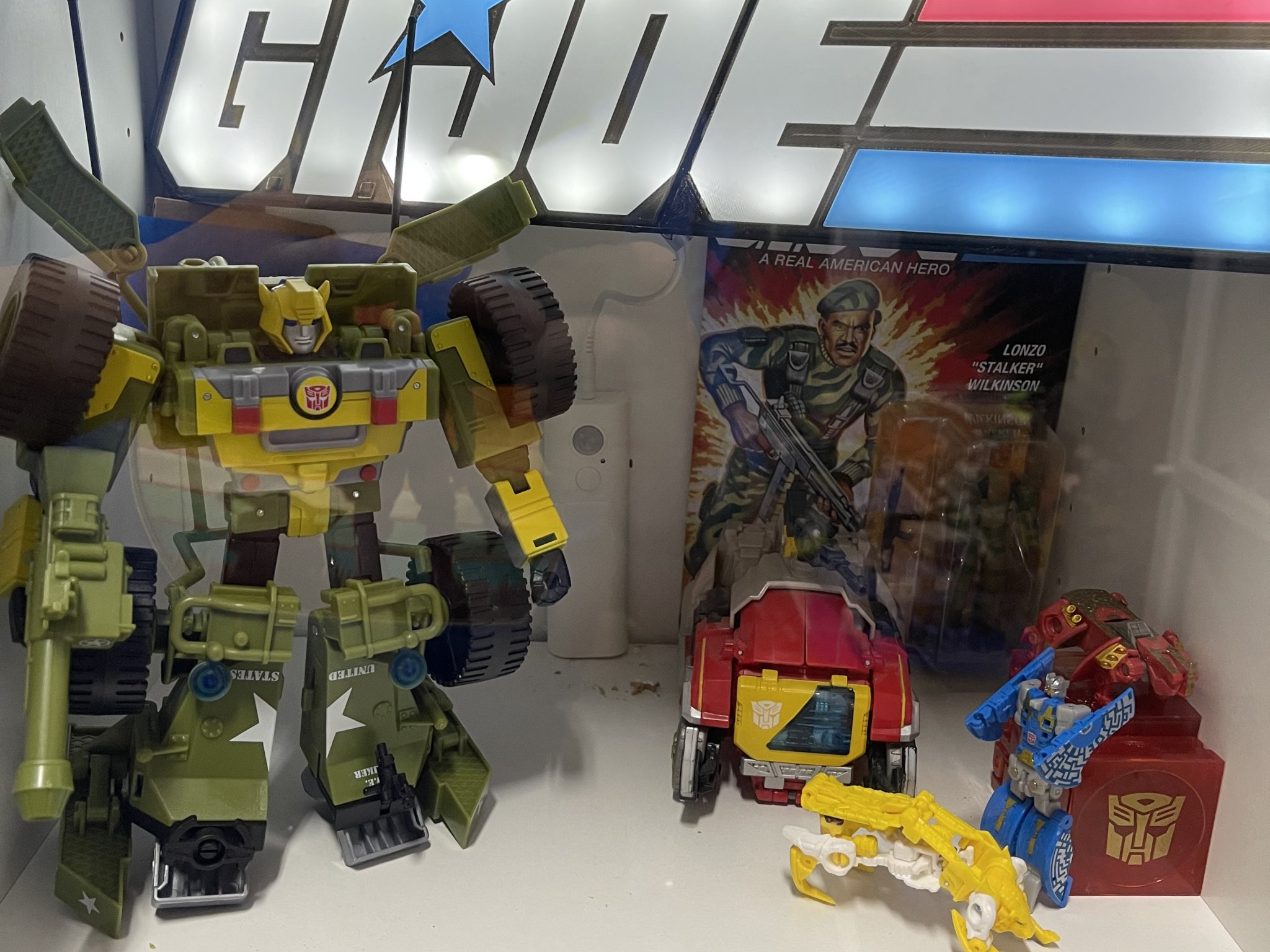 Hộp đèn biểu tượng GI Joe và Cobra cổ điển