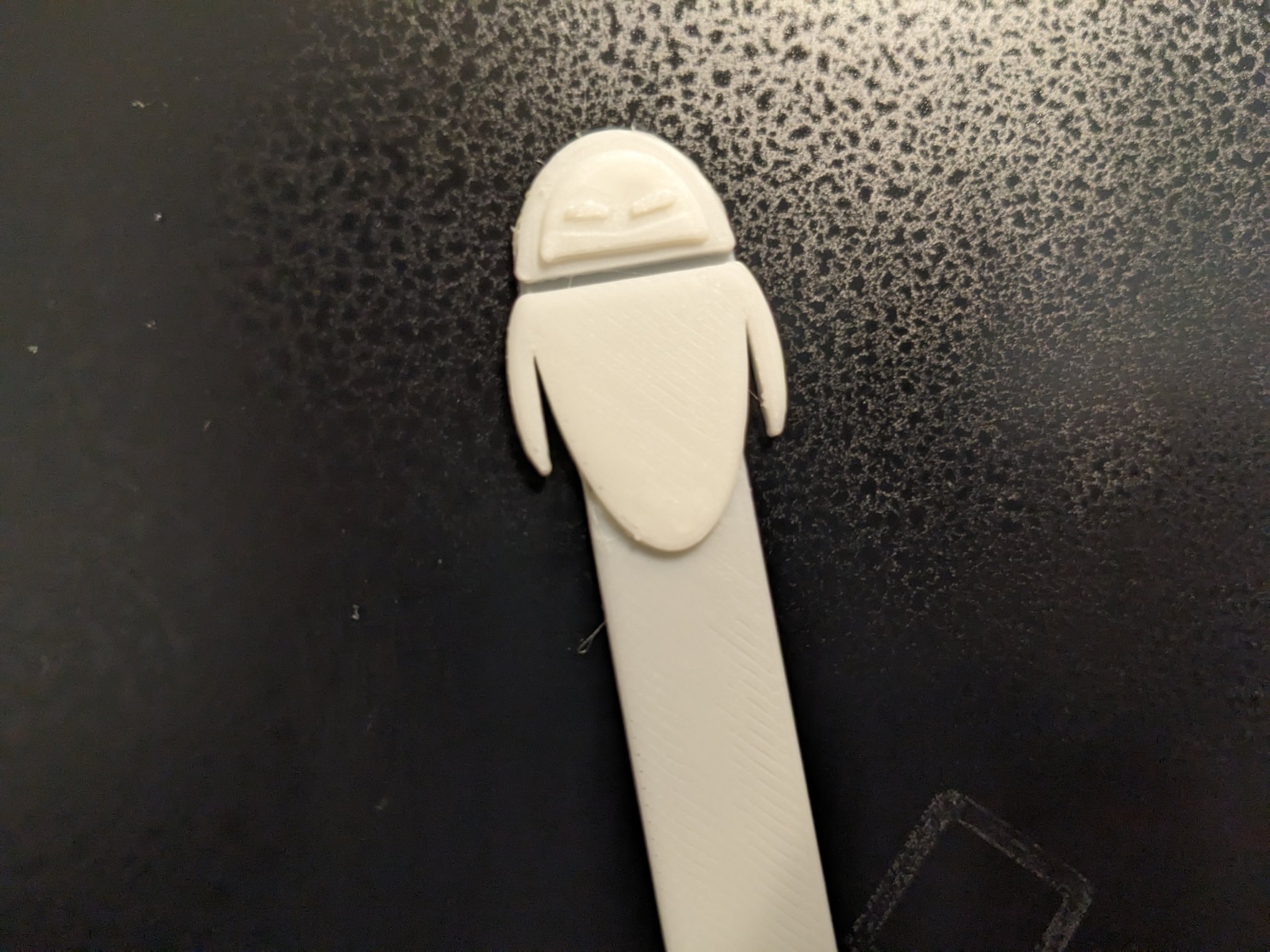 Dấu đánh dấu sách in 3D nhân vật Eve từ Wall-E