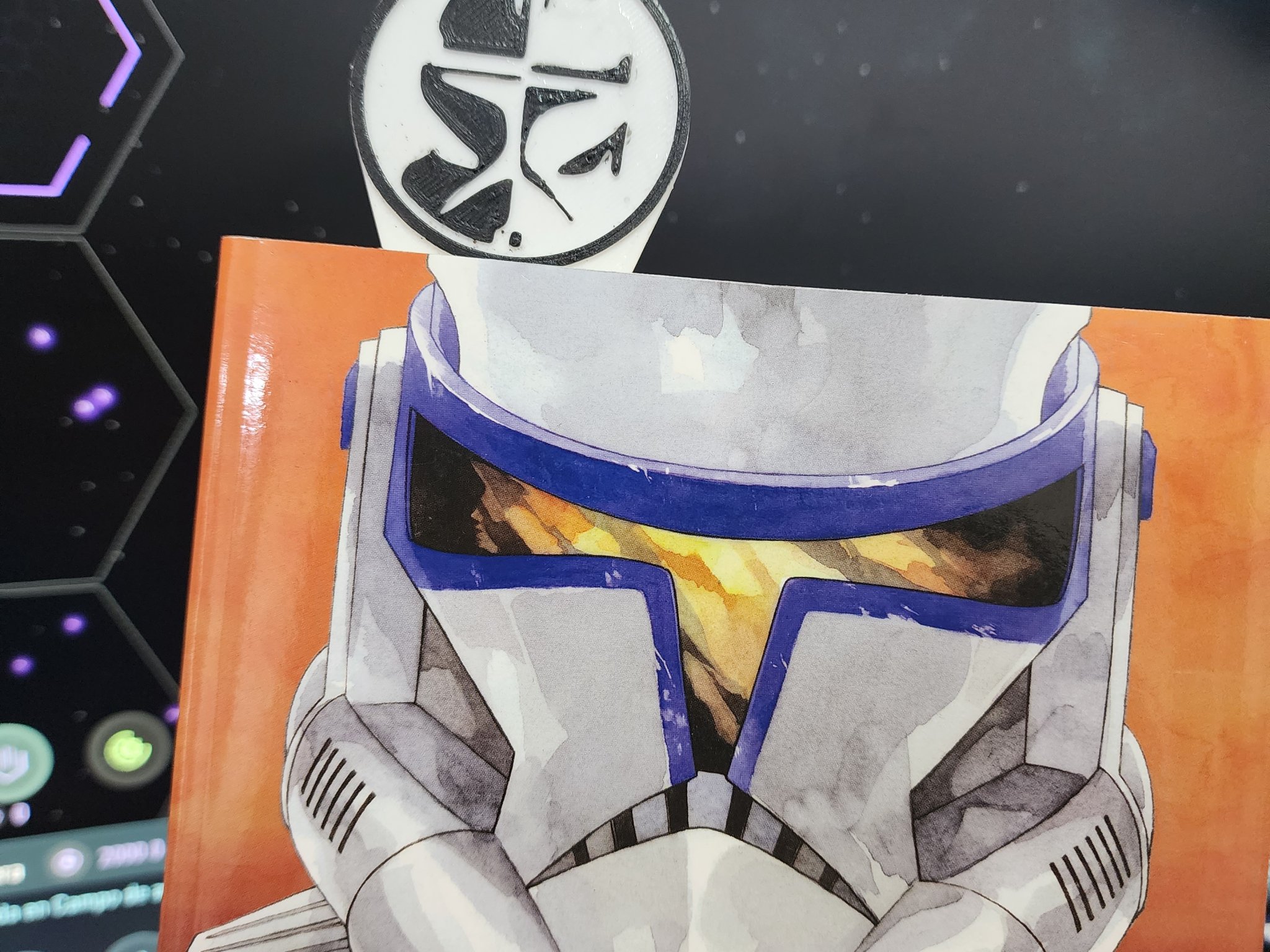 Giá đỡ sách Clon Trooper trong Star Wars