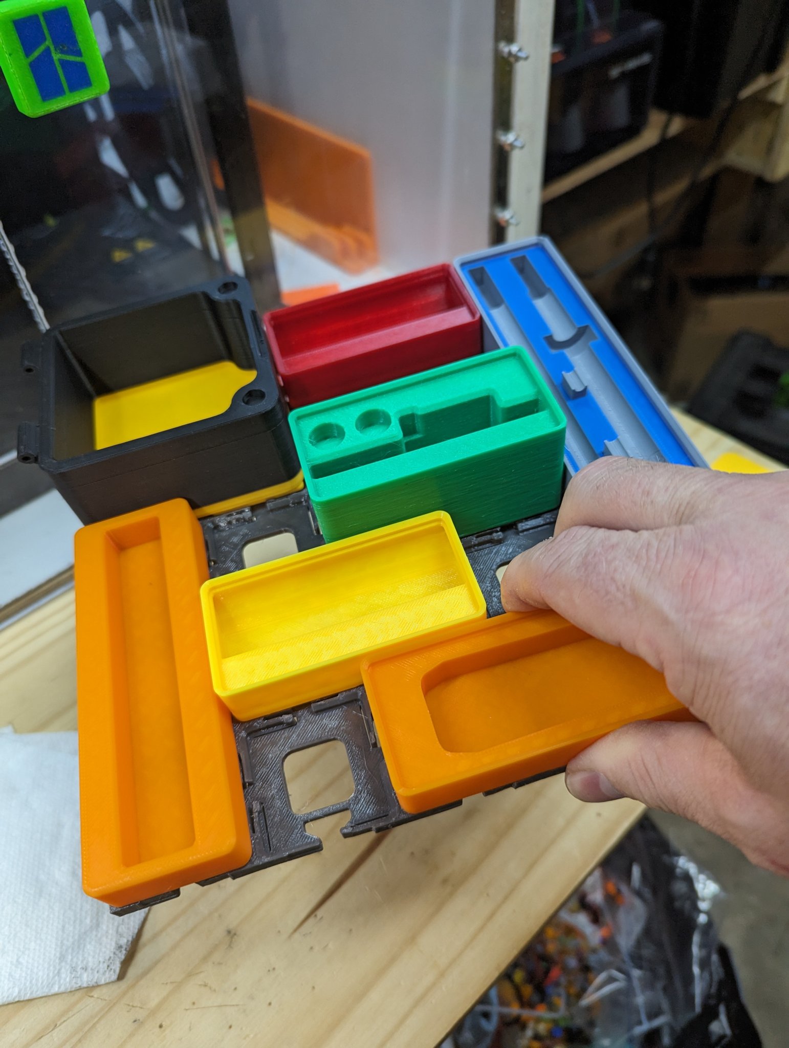 Bảng đế Clickfinity tinh chỉnh cho Gridfinity (có file STEP)