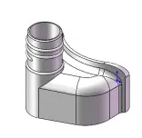 Bộ chuyển đổi bụi cho máy phay Bosch 1617