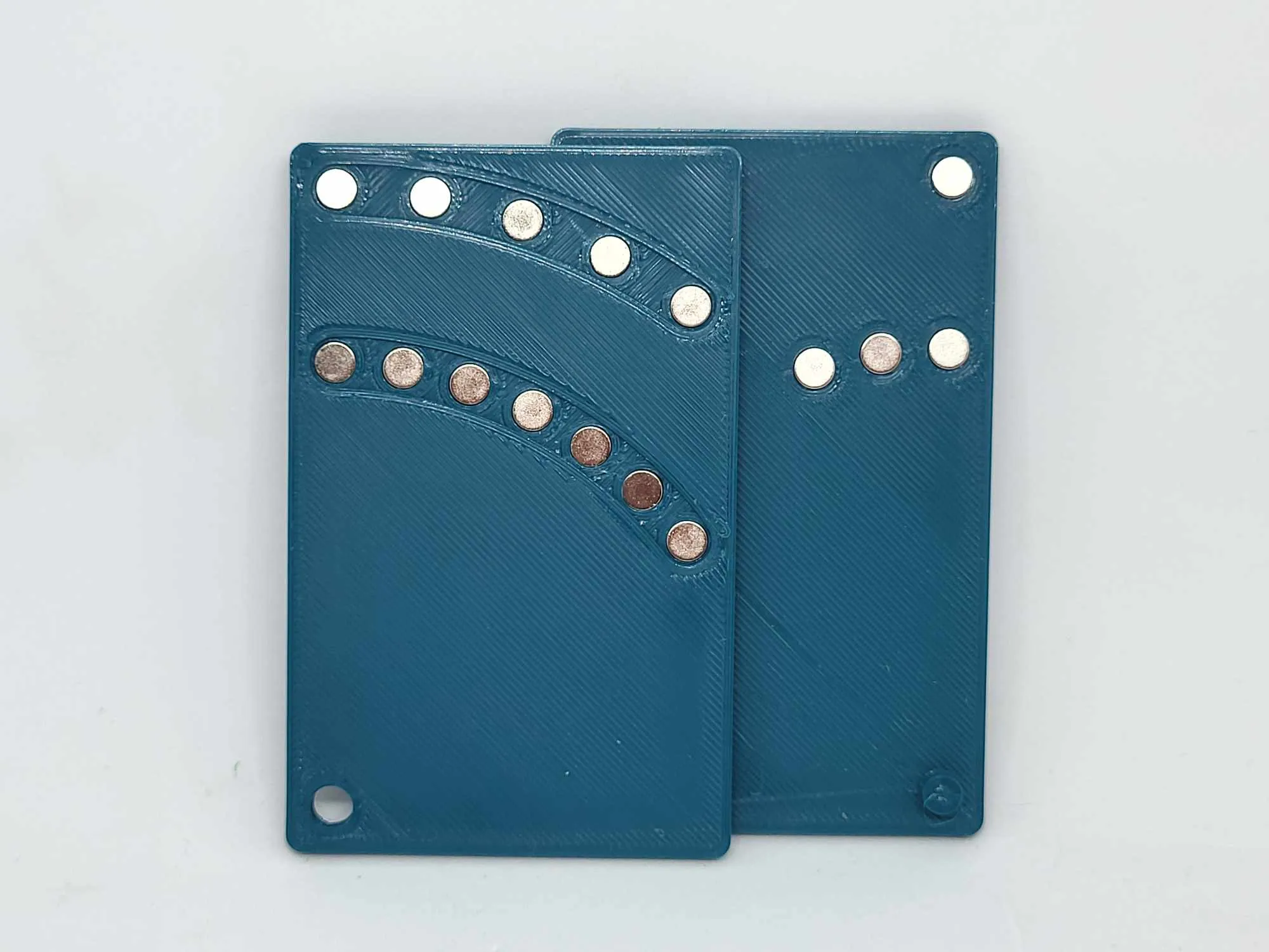 Slider fidget kích thước thẻ tín dụng với nam châm 5mm và 6mm