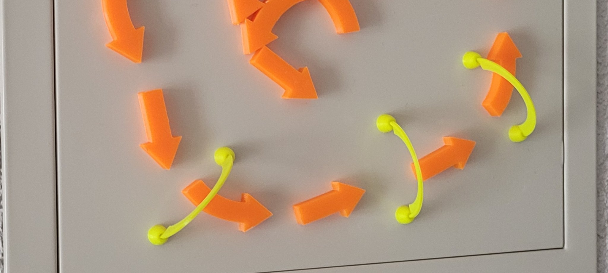 Cổng và mũi tên FPV cho bảng từ tính