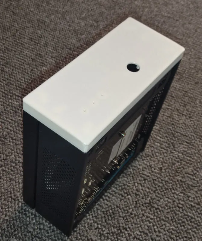 Bìa thay thế cho vỏ case ITX Chieftec IX-01B IX-03B hoặc Inter-Tech IT...