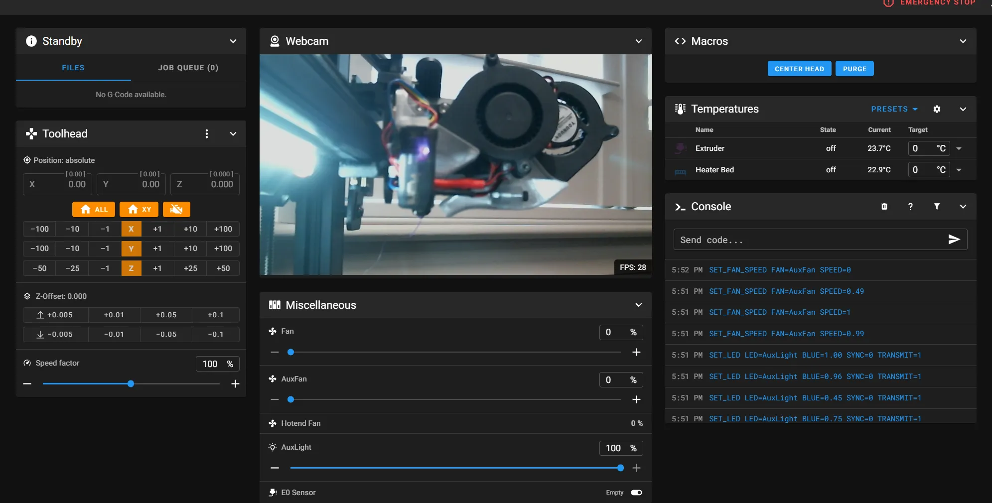 Hệ thống làm mát Aux cho Ender 3 S1 (Triple 5015) V2