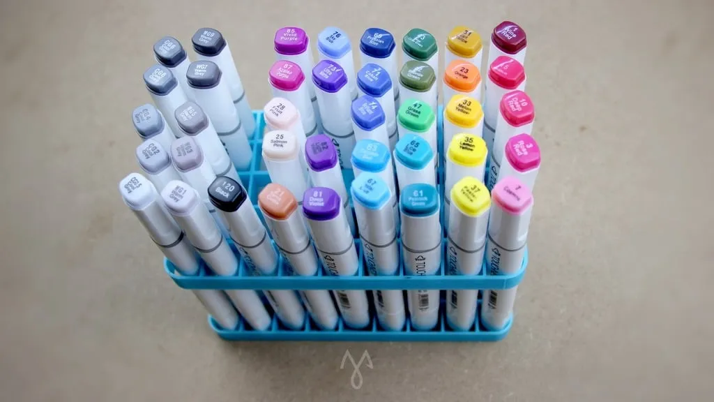 Giá đỡ bút đánh dấu đa kích thước cho Posca và Copic