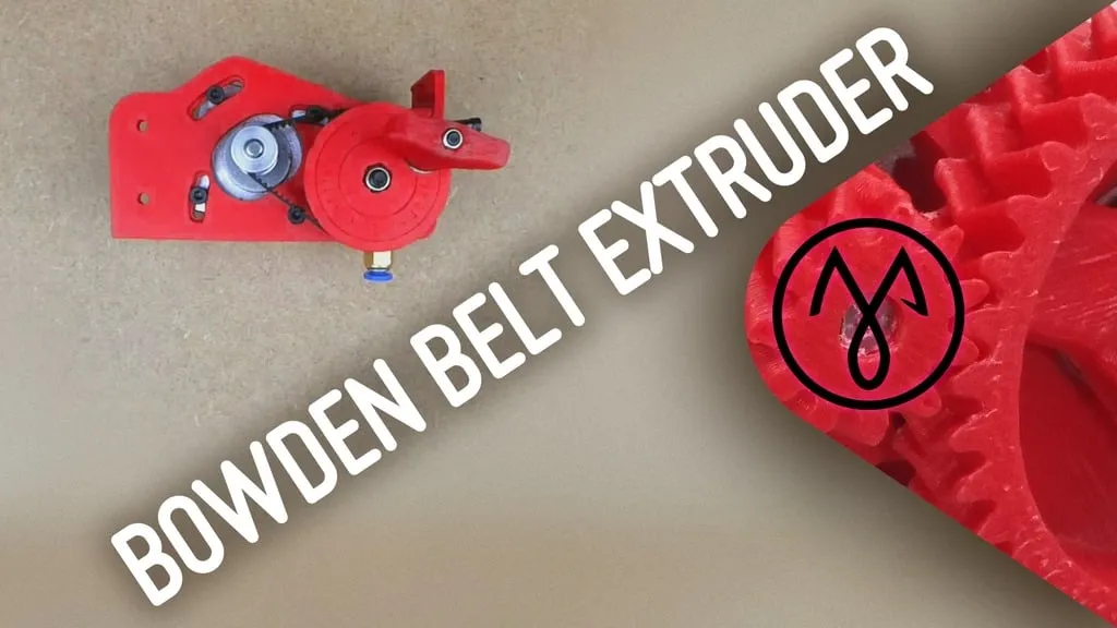 Bộ cấp liệu J-Max_Bowden Belt Extruder V1.0 cho máy in 3D