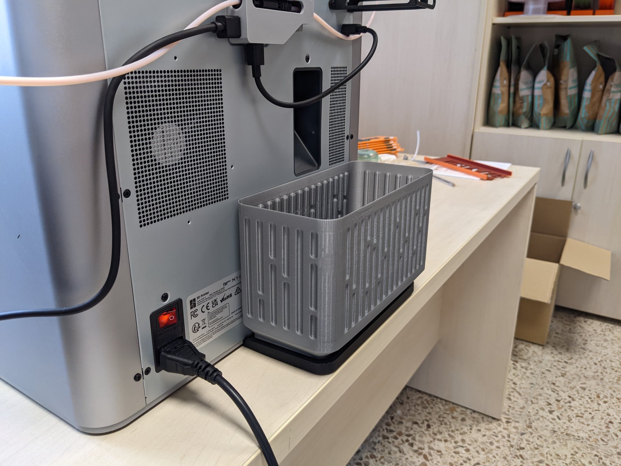 Thùng chứa xả cho máy in 3D Bambu Lab X1 và P1P