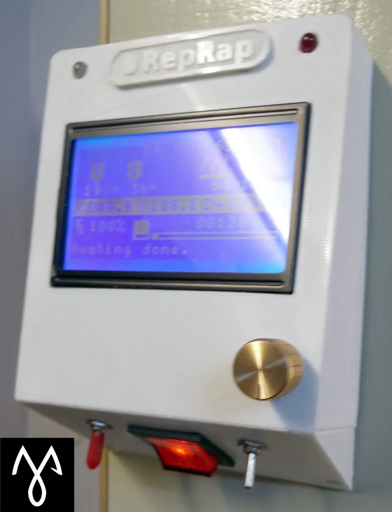 Giá đỡ thông minh ReprapDiscount 12864 với đèn và công tắc