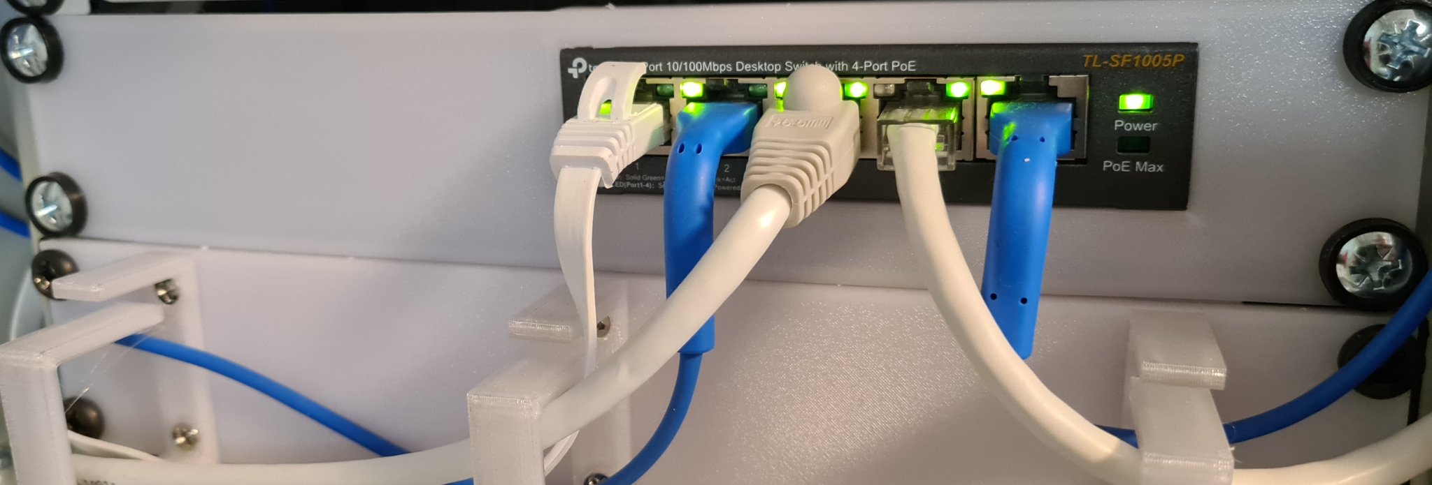 Giá đỡ rack TP-Link 5 cổng poe 10" TL-SF1005P