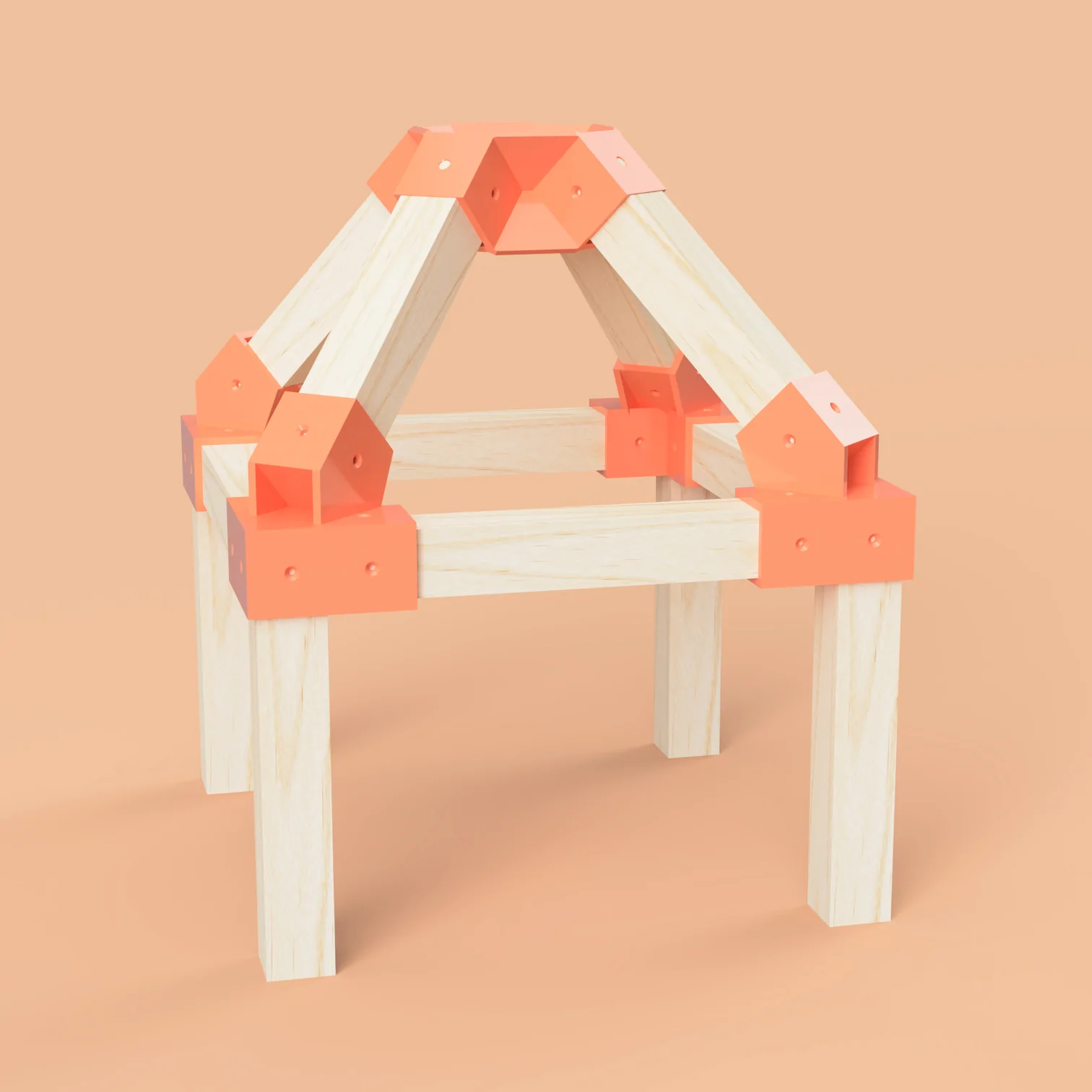 Bộ kết nối mái che với nhiều kiểu dáng khác nhau