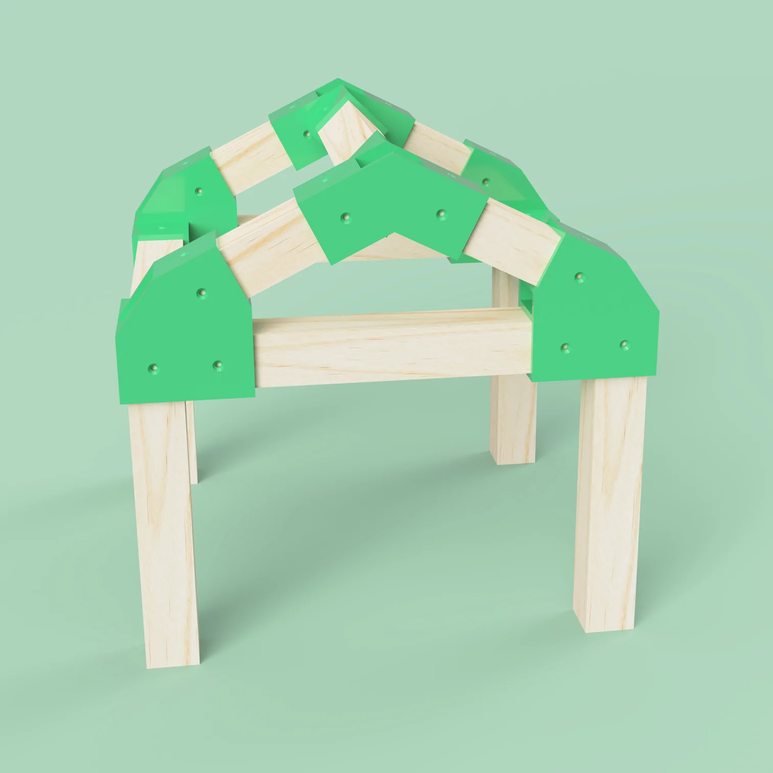 Bộ kết nối mái che với nhiều kiểu dáng khác nhau