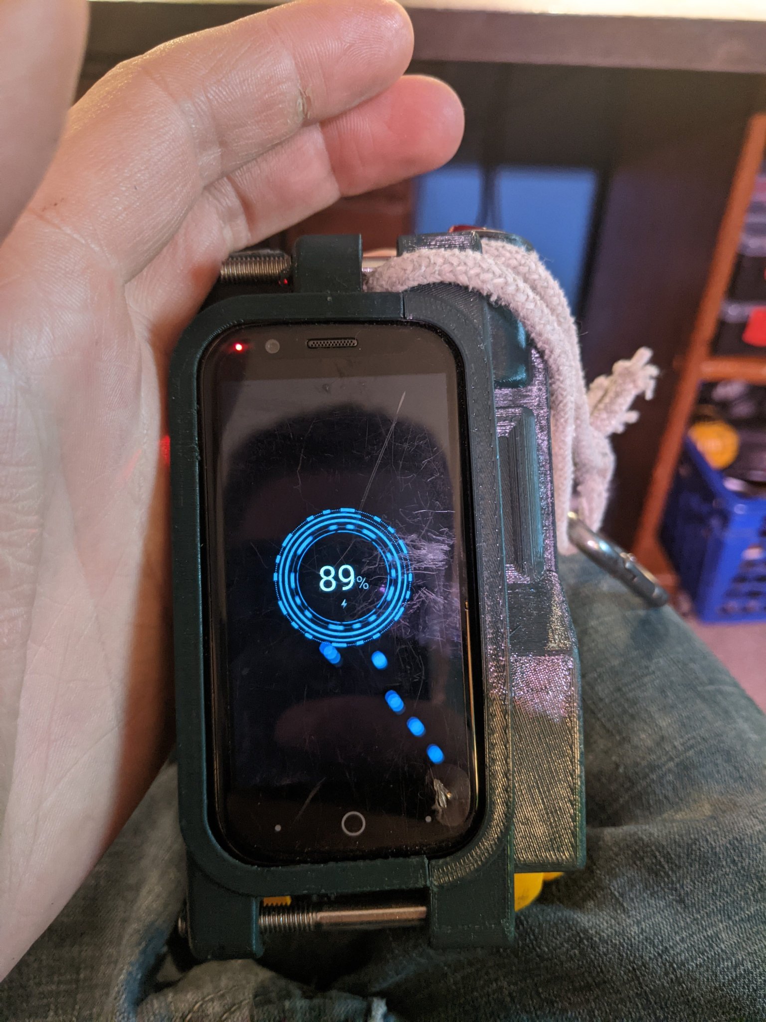 Bộ ốp điện thoại Unihertz Jelly 2 cho pin Dewalt 20v