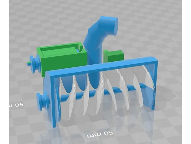 Máy thổi tuyết gắn cho robot Anki Vector