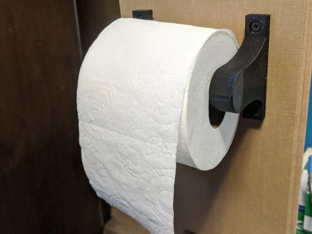 Giá đỡ giấy vệ sinh cho người tích trữ trong đại dịch COVI...