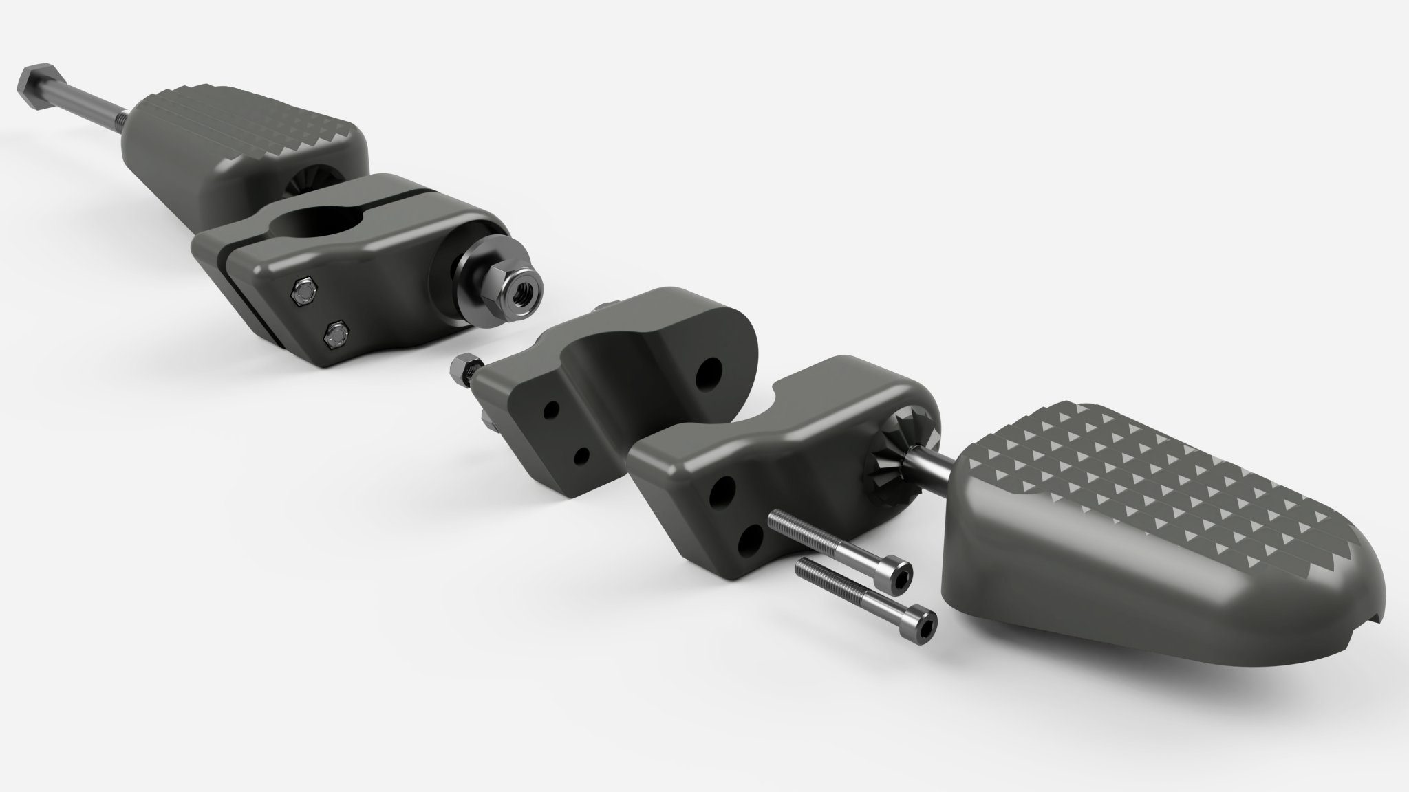 Bàn đạp chân điều chỉnh cho khung xe đạp điện