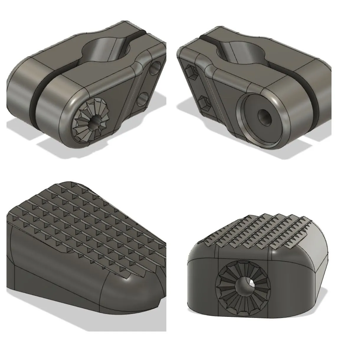 Bàn đạp chân điều chỉnh cho khung xe đạp điện