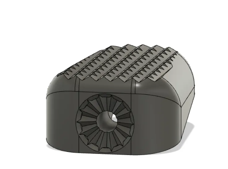 Bàn đạp chân điều chỉnh cho khung xe đạp điện