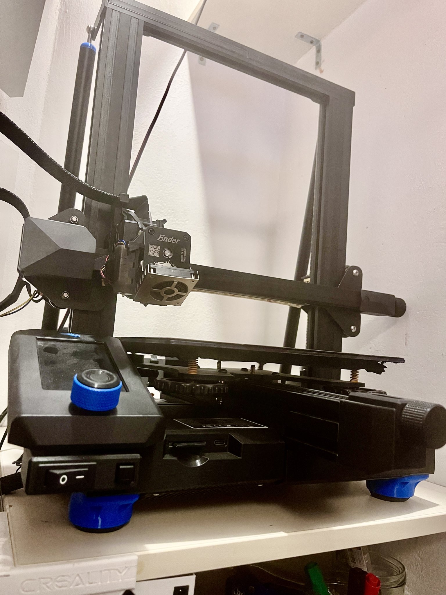 Vỏ bo mạch cho Ender 3S1 trên máy in Ender 3v2