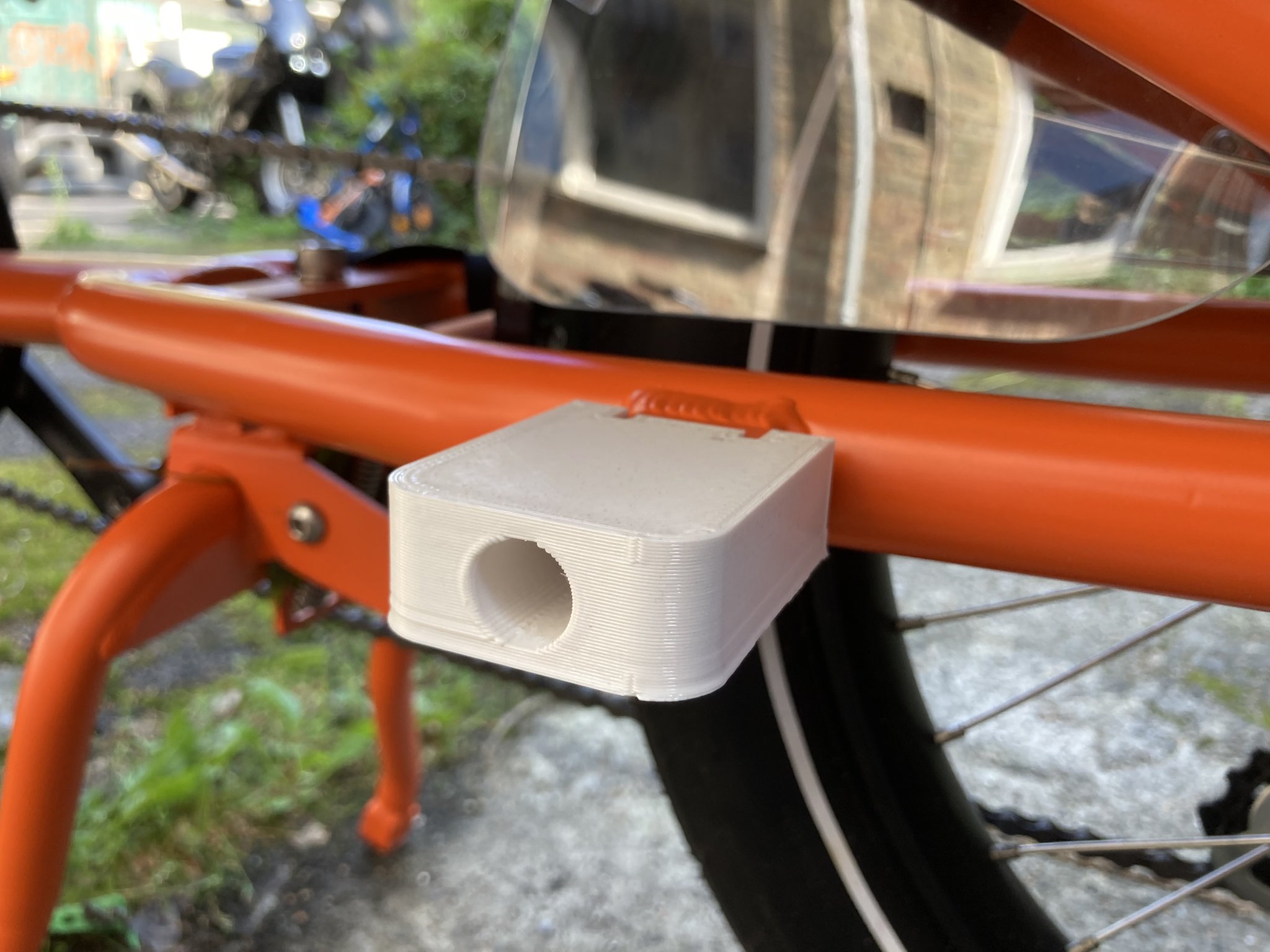 Pegs đơn giản cho RadWagon 4 hỗ trợ chân người ngồi phía sau