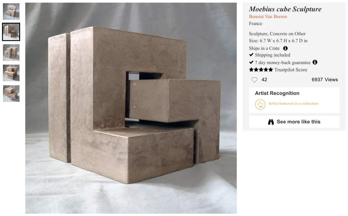 Khối lập phương Möbius tham số ba chiều