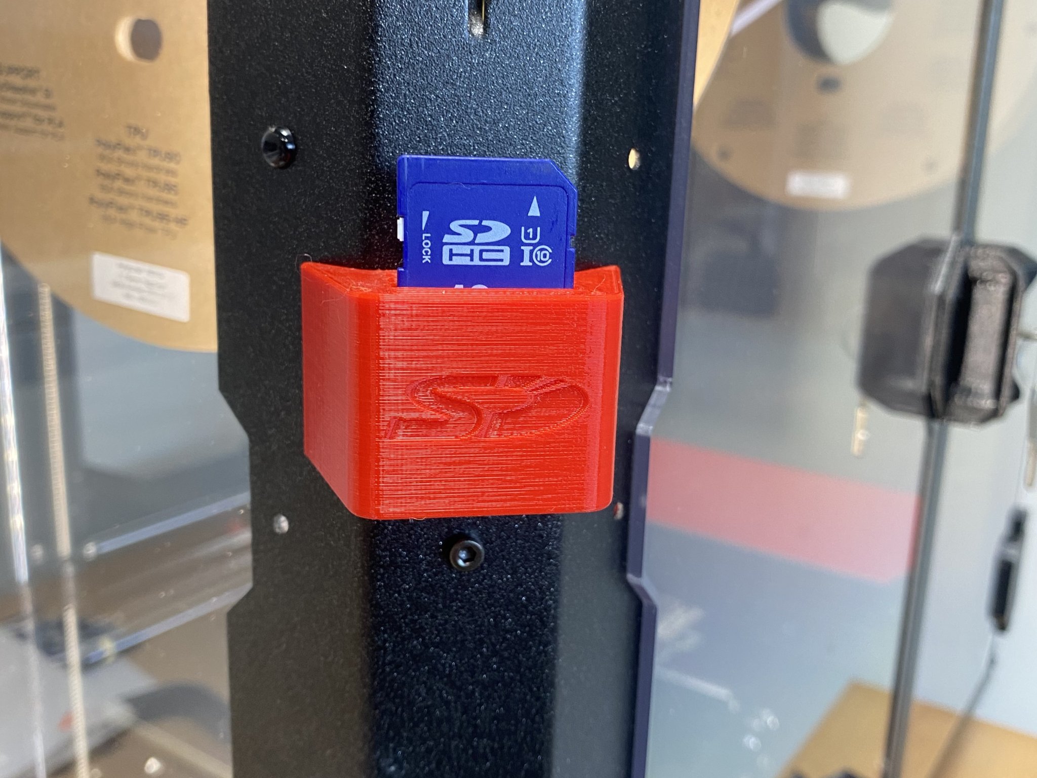 Giá đỡ thẻ SD nam châm cho vỏ máy Prusa gốc