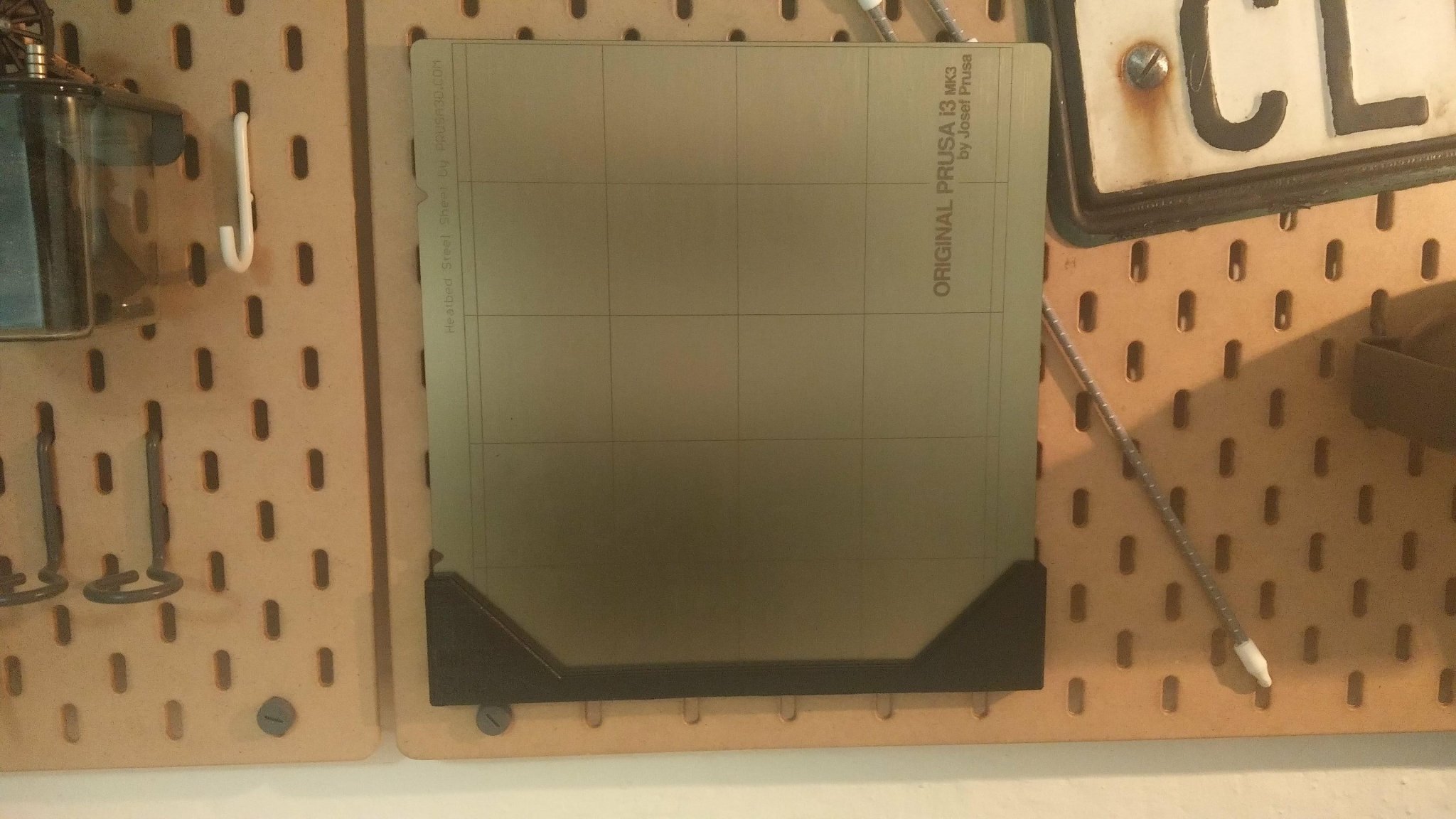 Giá đỡ tấm thép IKEA SKADIS cho MK4S / Mk3S / Core One