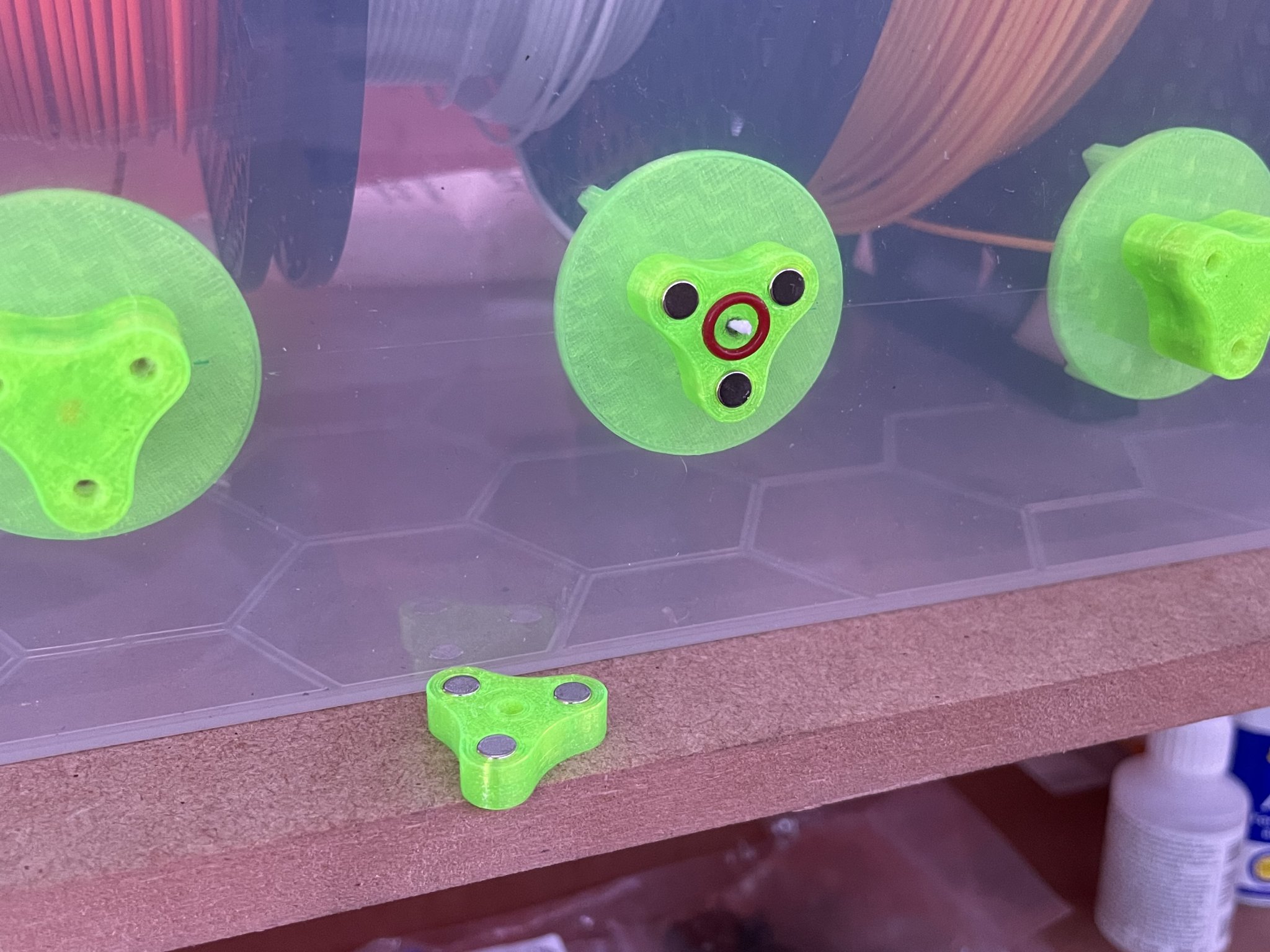 Bảng ngăn từ tính cho hộp khô filament